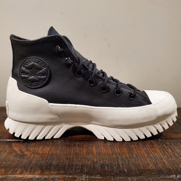 Converse CTAS Lugged 2.0 Counter Climate Shoes High Top Womens 7.5 172057C Black - Picture 8 of 11
